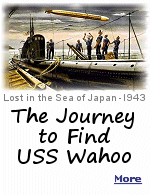 Setting sail after topping off at Midway Island in the late summer of 1943, headed for the Sea of Japan, the legendary Gato-class submarine, USS Wahoo (SS-238), was never to be seen again.